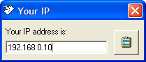 Screenshot of Your IP software
